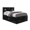 Global Furniture Usa Transitional  Linda Black Full Bed Group 2865 - alternate 4